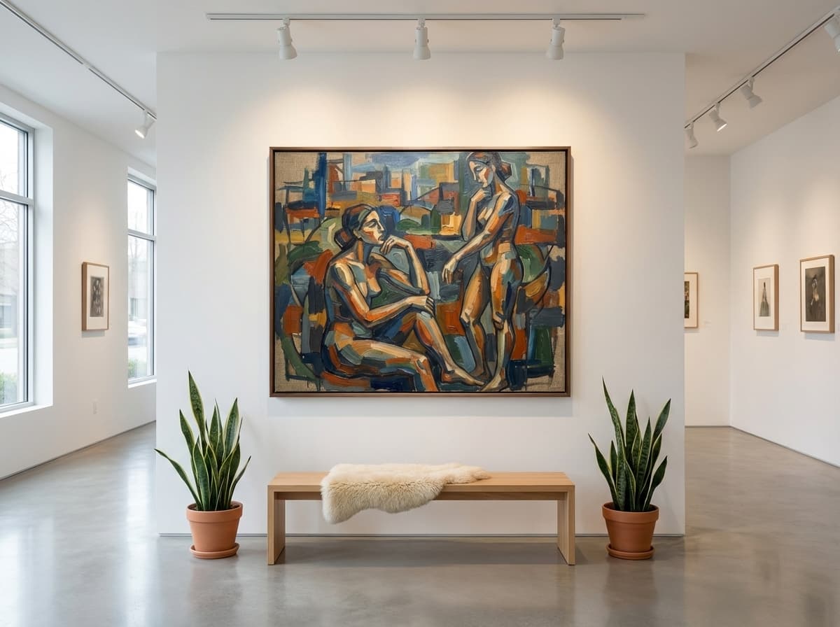 Modern Figurative artwork in Scandinavian Fine Art Gallery